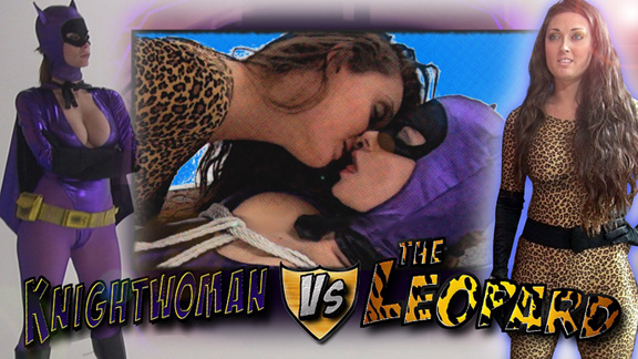 Knightwoman vs. The Leopard